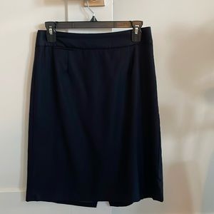 Classic J. Crew No. 2 pencil skirt in black